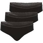 Athena slips Lot de 3 pour les règles femme Coton bio Secret