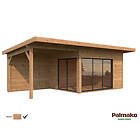 Palmako Stuga Andrea 20,0 m2 (inv. m2) 11,2+7,9 SlidePlus BNDIP 111232 M2