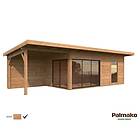 Palmako Stuga Andrea 26,2 m2 (inv. m2) 17,1+7,9 SlidePlus BNDIP 111236 M2