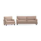 Classic Howard Sofagruppe 3-seter+Lenestol Mørk beige
