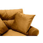 Trademax Andrew Sofagruppe 3-seter+2-seter Fløyel Amber/Krom