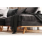 Trademax Copenhagen U-sofa Lysegrå/Eik