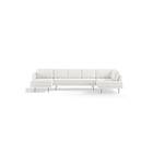 Trademax Debbi Sofa m. Divan och Sjeselong 6-seters Hvit