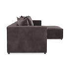 Trademax Cubo L-sofa Vendbar Grå