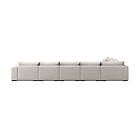 Trademax Dubai U-modulsofa Large med Divan Høyre Beige