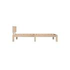 Trademax Sengeramme heltre furu 90x200 cm Brun