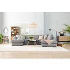 Scandinavian Choice Optus Hjørnesofa med Divan Vendbar Lysegrå