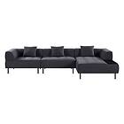 Chilli 3-sits Modulsoffa Bunbury Divan Höger Blå