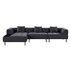 Chilli 3-sits Modulsoffa Bunbury Divan Vänster Blå