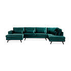 Chilli U-Soffa Haga Sammet Grön 795856