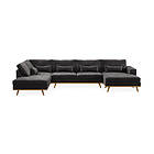 Chilli U-soffa Haga Ljusgrå/Ek 1490162