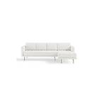 Chilli Soffa m. Divan Samella 4-sits Vit Bouclé H90107-L3S+RCH(Wales 101)