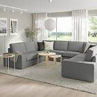 IKEA KIVIK u-formad soffa 6-sits Armstödsbredd: 24 cm