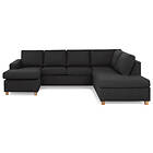 Furniturebox Scandinavian Choice NEW YORK U-soffa Large Divan Vänster Antracit