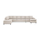 Furniturebox Scandinavian Choice NEW YORK U-soffa XXL Divan Höger Beige