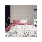 Housse de couette 220x240 2 taies d'oreiller 63x63 Microfibre Ava