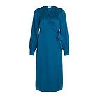 Vila Viomi L/S Satin Wrap Dress