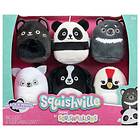 Jazwares Squishville 6-pack, Black and White Squad