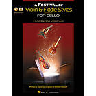 A Festival of Violin & Fiddle Styles for Cello: Book with Audio and Video Access