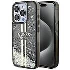 Guess  Liquid Glitter Gold Stripes till iPhone 15