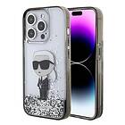 Karl Lagerfeld Liquid Glitter Ikonik till iPhone 15 Pro Max