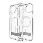 Zagg Skal Crystal Palace Snap Kickstand till iPhone 14 Plus/iPhone 15 Plus