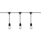 Star Trading Ljusslinga String Light Outdoor Partylight Icicle T45, 10LED filament ww, outdoor, black cab 476-94