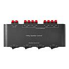 Nedis 4-Way Speaker Control Box audio switch 4 ports