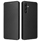 Skalo Carbon Fiber Plånboksfodral till Samsung A05s 4G