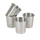 Niko June Steel Cup Small Pick Up Stainless Steel 4 Pcs