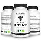 Nordic Kings Grass Fed Beef Liver 450mg 180caps