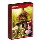 Alipson Puzzle Pussel Svamphus 1000 bitar