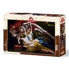 Art Puzzle Pussel Hylas och nymferna 1500 bitar