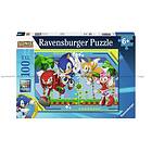 Ravensburger : Knuckles, Sonic, Tails, Amy (100)