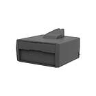 Ergotron cart large drawer single dark grey