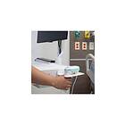 Ergotron mounting component for barcode scanner wired white