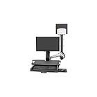 Ergotron SV Combo System with Worksurface & Pan Medium CPU Holder mounting kit (Lift and Pivot)