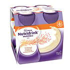 Nutricia Nutridrink Multi Fibre Vanilje 4 x 200ml