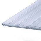 Plastmo Kanalplast TwinLite Klar Komplett Tak 10 mm komplett Kanaltak KLAR 100098601-4