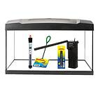 Aquaristik & Hobbebedarf Startpaket Akvarium 57L 6W LED 60x30x36,50 cm