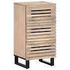 vidaXL Skänk 40x34x75 cm massivt mangoträ 377552