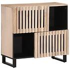 vidaXL Skänk 80x34x75 cm massivt mangoträ 377572