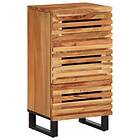 vidaXL Skänk 40x34x75 cm massivt akaciaträ 377550