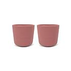 Filibabba 2-pack Mugg Silikon Rose