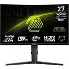 MSI MAG 275CQPF 27" WQHD (2560×1440) Curved Monitor