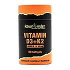 Rawpowder Vitamin D3 4000IE K2 80mcg 90 Softgels