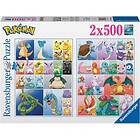 Ravensburger Pussel x 2 Pokémon 500 Bitar