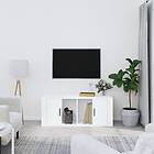 vidaXL Tv-bänk vit 100x35x40 cm konstruerat trä 816800