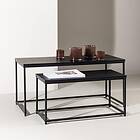 Venture Home Soffbord Staal Duo Mallan Sofa Table 43x100 cm Black 61192-100