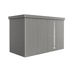 Biohort Trädgårdsskjul Neo 1D med Dubbeldörr Trägård skjul Dubbeldörr, metallic 